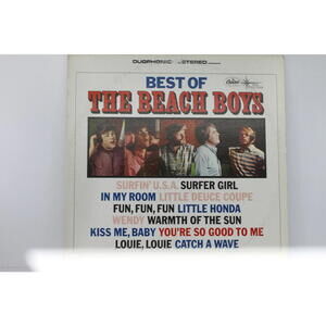 Best of The Beach Boys Vinyl Record Album Surfin' U.S.A. EMI